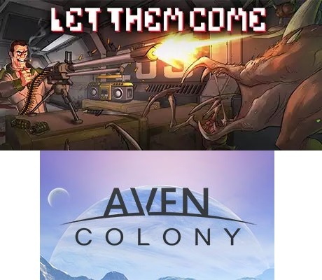 (STEAM) LET THEM COME (BETA) & (STEAM) AVEN COLONY (DEMO) Let them come, Aven colony, Steam, ,  Steam