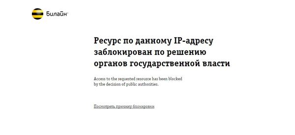 Beeline  , VPN