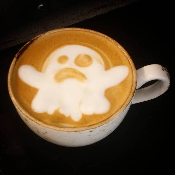 My latte art - My, Coffee, Barista, Latte art, Art, Longpost