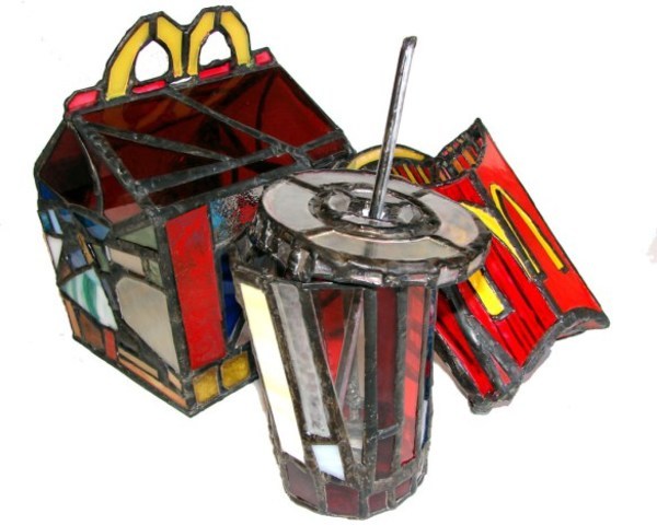 Our delight.... - McDonald's, Glass, Mosaic, , Stained glass, Not mine