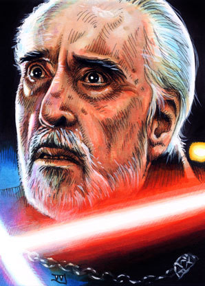 Count Dooku art - Star Wars, Art, Longpost