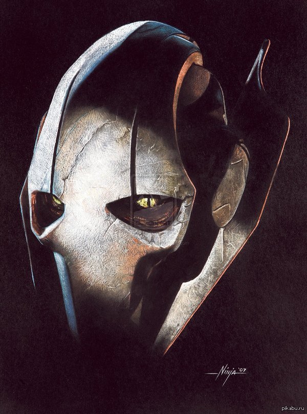 General Grievous (Kimaen jai Sheelal) - Star Wars, Art, Longpost, Halo