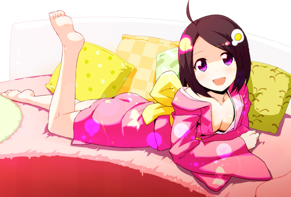 No wonder she's so energetic... - Anime, Anime art, Tsukihi araragi, Monogatari series