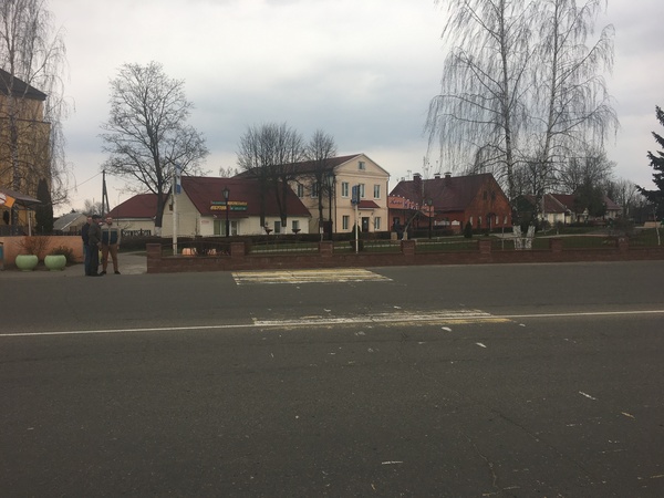 В Беларуси тоже не думают при проектировании пешеходных преходов