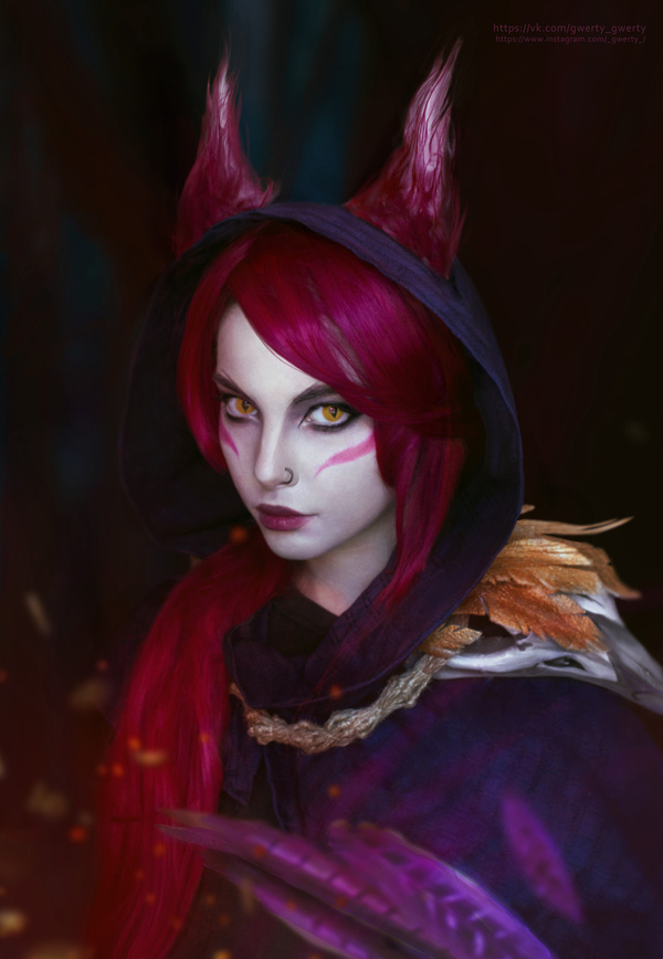 Shaya from League of Legends cosplay :3 - Shaya and reikan, Makeup, , Games, Cosplay, Xayah, League of legends, My
