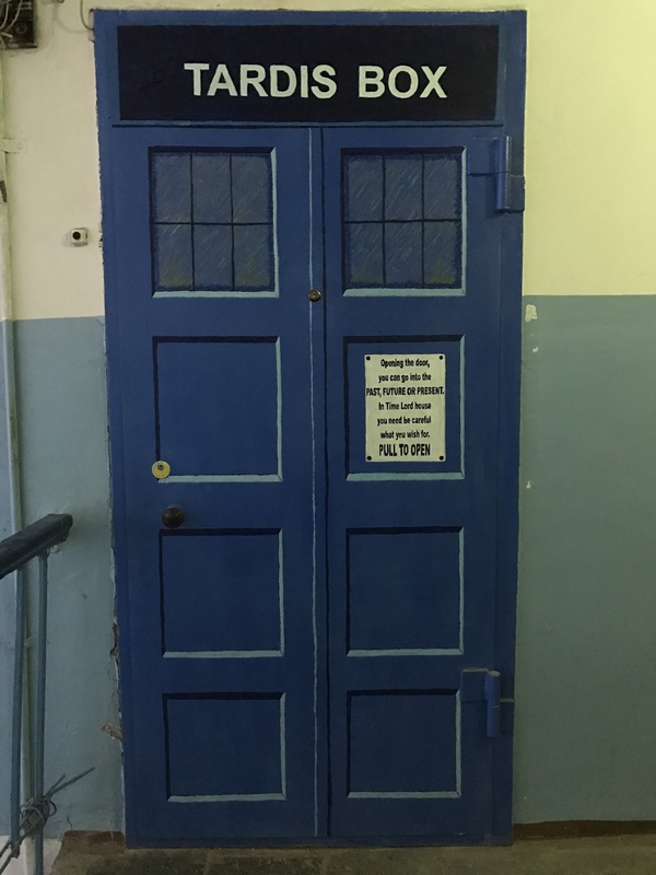 When the master of time wound up in the house - My, Doctor Who, Magic Door