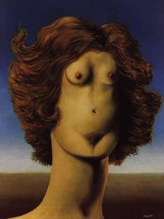 When they bring yummy to your table - NSFW, Strawberry, Rene Magritte, Your face when