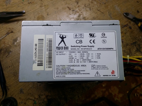 Repair power supply 350w - My, Repair, Atx, Power Supply, Longpost
