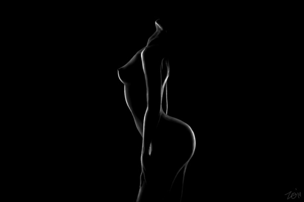 My graphics. part 4. Digital art again. Silhouettes - NSFW, My, Graphics, Digital, Black and white, Longpost