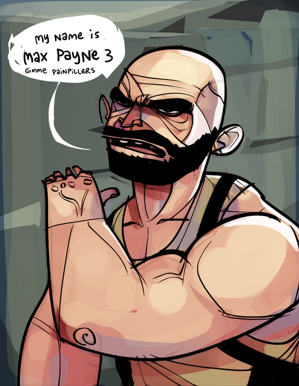 Max Payne Max Payne 3, Rockstar, Troll-faceru