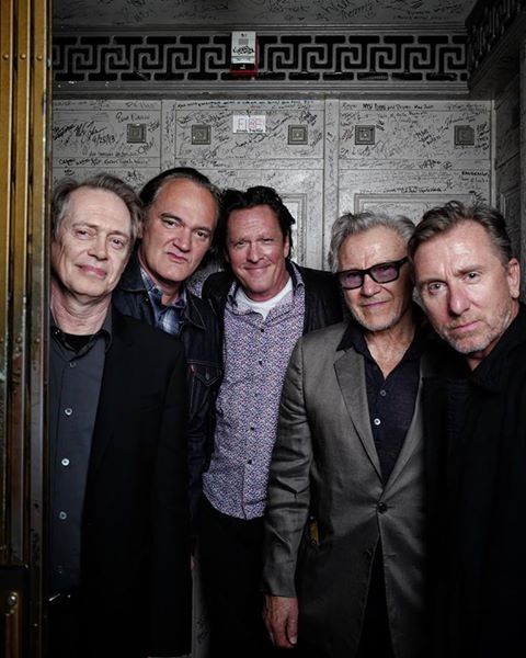 The Reservoir Dogs met 25 years later. - Mad Dogs, Quentin Tarantino, Movies, Tim Roth, Harvey Keitel, Meeting, Longpost