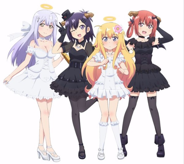 Gabriel DropOut - Gabriel White Tenma, Raphiel Ainsworth Shiraha, Satanichia Kurumizava, Vignette April Tsukinose