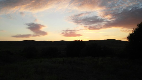 The beauty. Do not take away - do not add. - My, Nature, Sunset, Kazakhstan