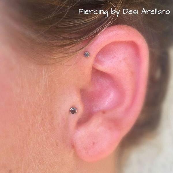 Forward Helix (Forward Helix) - Piercing, , , Longpost