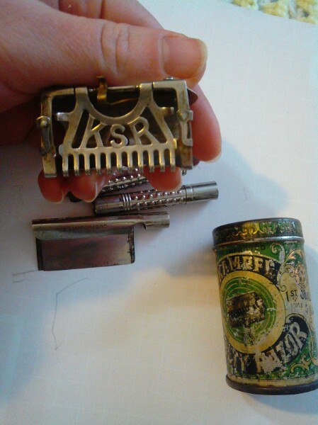 Expert help needed. Razor (presumably 1896). - My, Antiques, Interesting to know, Question, Help, Information, Machine, Safety razor, Longpost