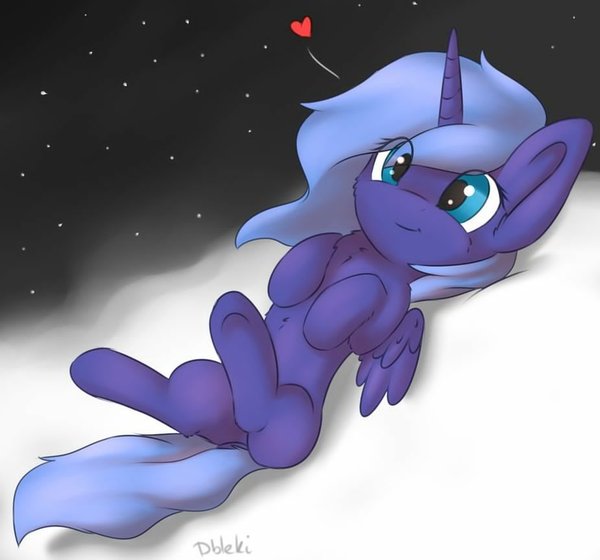 Luna - My little pony, PonyArt, Princess luna, Dbleki