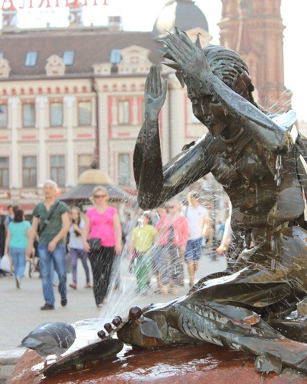 Su Anasy - Mother of water - My, Kazan, Travels, The photo, Canon EOS 100d