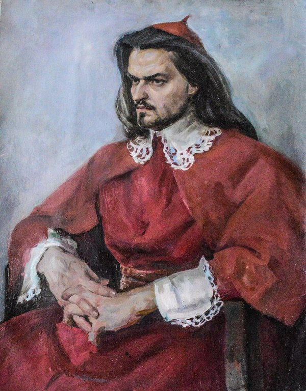 Cardinal Richelieu. Review of paintings by young artists by Nikita Kulushev. - My, Cardinal Richelieu, , Artist, Art, Longpost