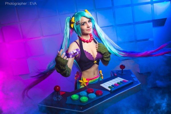 Arcade League of Legends , , League of Legends, Veigar, Riven, Soraka, Sona