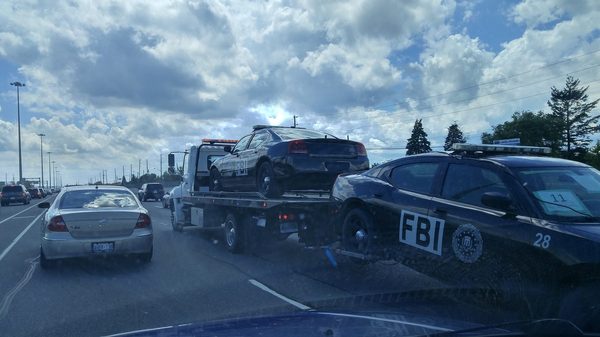 Tow truck. - My, Canada, FBI, Tow truck