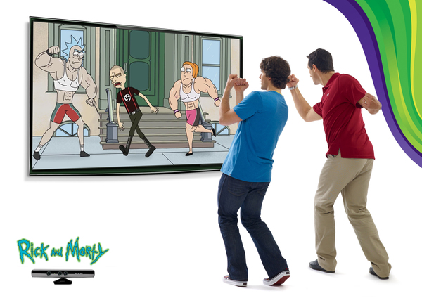 I would like to play this - Rick and Morty, Kinect, Photoshop