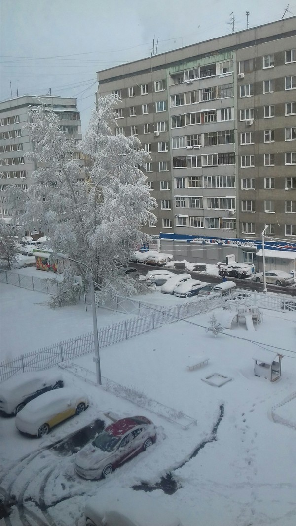 May 3, anomalous Krasnoyarsk - Winter, Longpost, Snow, My