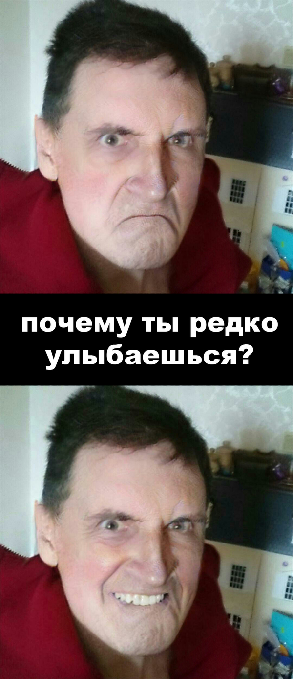    ( FaceApp) FaceApp,   ?, Why So Serious?,  , Angry face