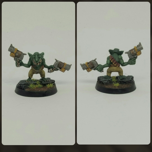 Waaagh!!! Gretchin #3 - My, Warhammer 40k, Warhammer, Wh miniatures, Painting miniatures, Hobby, Miniature