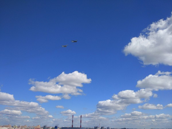 Photos from work - My, Parade, Aviation, The photo, parade rehearsal, Longpost