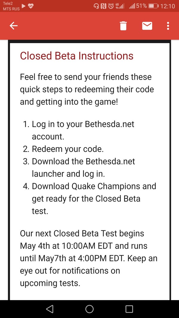    Quake Champions , Quake, Close Beta, , 