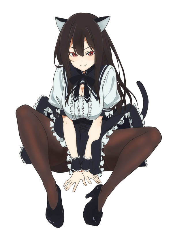 Anime Art - Anime art, Anime, Anime original, Tights, , Neko