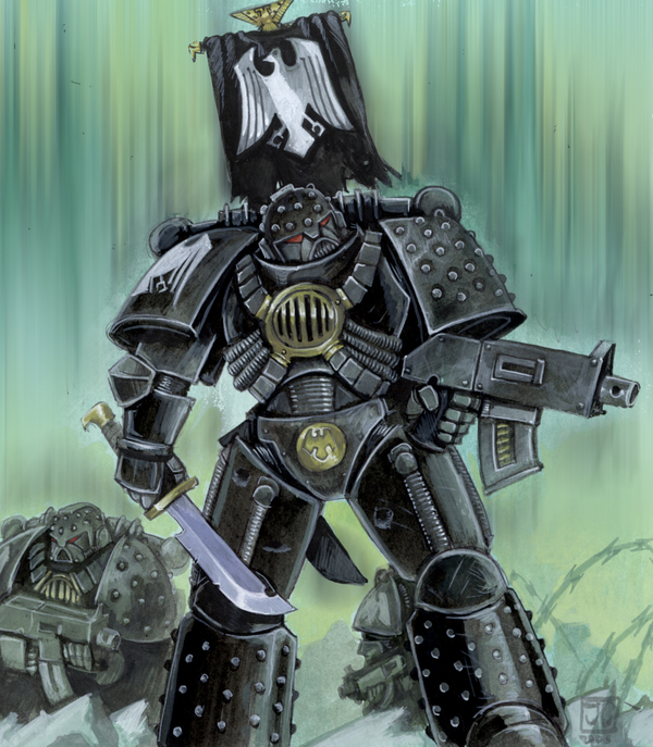 Raven Guard - Raven Guard, Wh Art, Warhammer, Warhammer 40k, Длиннопост