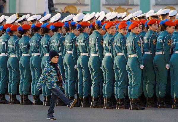 Ready for the parade - Parade, May 9, Build, Girls, beauty, May 9 - Victory Day