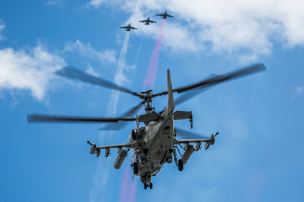 Rooks and alligator - My, Ka-52, Su-25, Victory parade