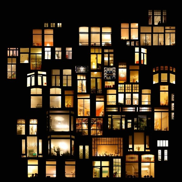 night windows - Window, The photo, Longpost, Art