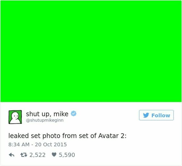 Leaked photos from the filming of Avatar 2: - Avatar, Draining, Twitter, Interesting, Movies, Filming, Chromakey, Spoiler