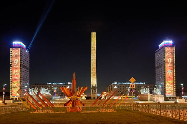 Victory Square in your feed - My, Saint Petersburg, Victory Square, Monument, Monument, The photo, May 9, May 9 - Victory Day