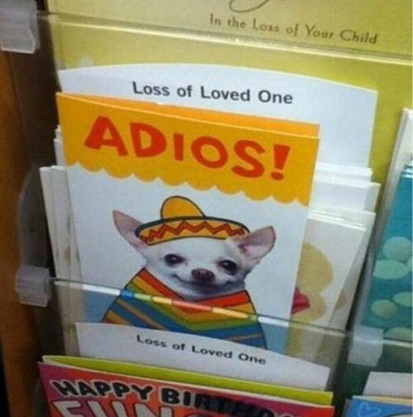 Adios amigos - Postcard, Dog, Animals, Mexico