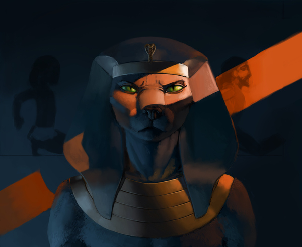 Prince of Egypt - My, Furry, Art, Anthro, Prince of Egypt, Conqista