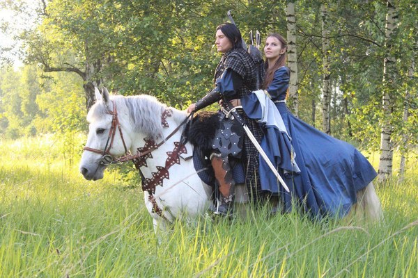 Beren and Luthien - My, Tolkien, Beren and Luthien, Horses, PHOTOSESSION