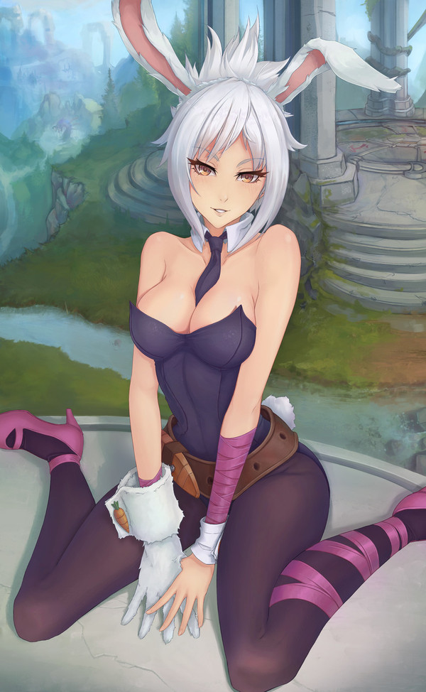 Riven Anime Art, , League of Legends, Riven