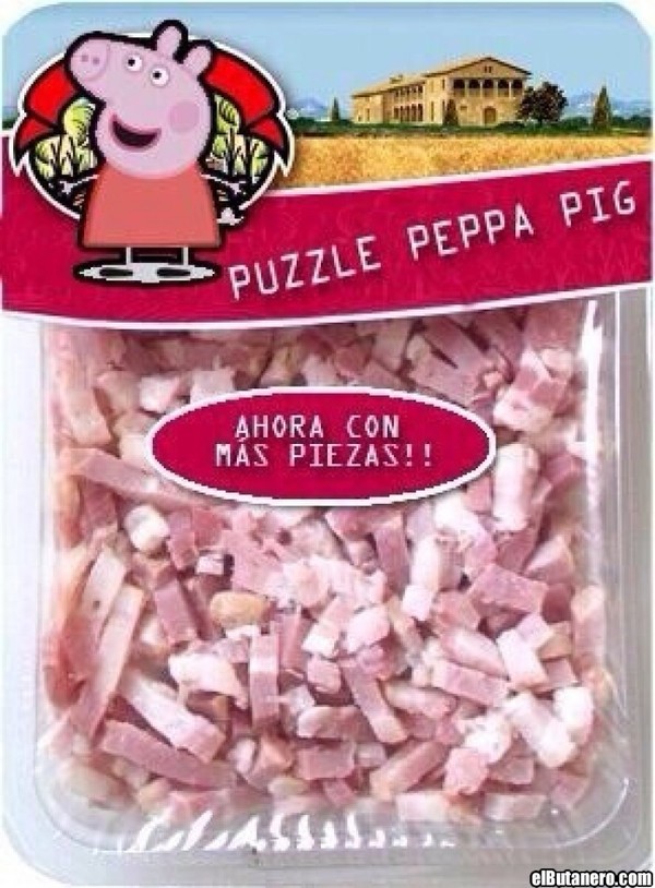 Puzzle - Collect Peppa Pig! - Non-Kosher, Haram, 3D puzzles, Not mine, Peppa Pig