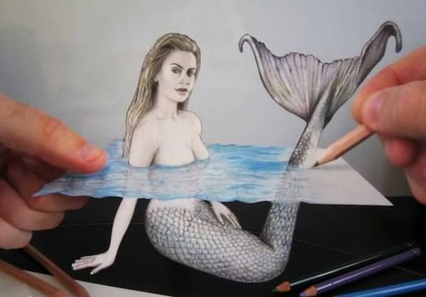 Amazing 3D drawings. - 3D graphics, Talent, Longpost