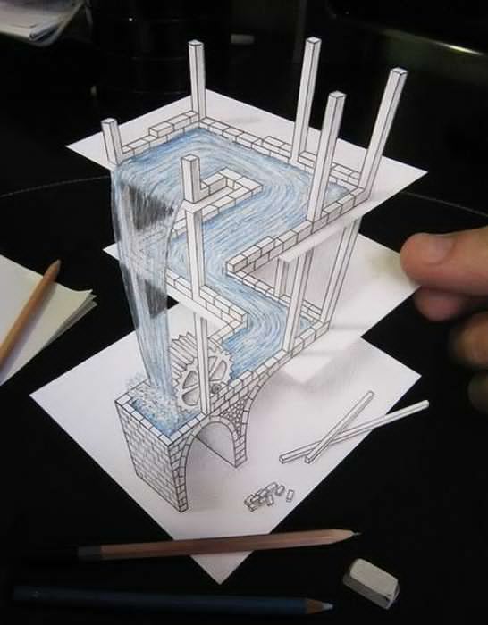 Amazing 3D drawings. - 3D graphics, Talent, Longpost