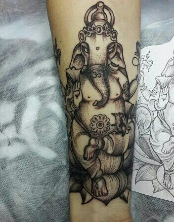 My sage - My, Tattoo Lovers League, Tattoo, Ganesha, Hinduism