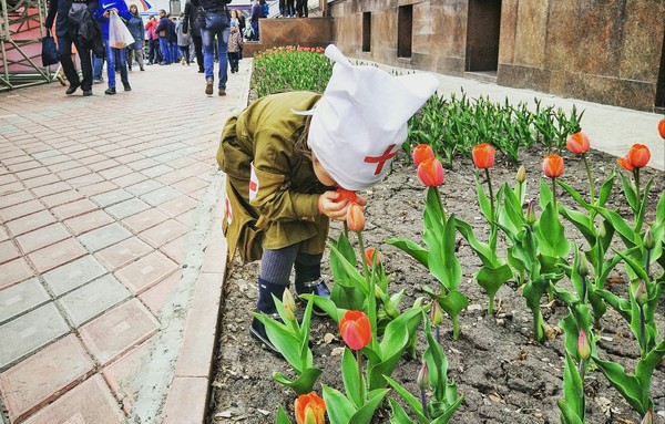 young nurse - My, Ulyanovsk, May 9, May 9 - Victory Day