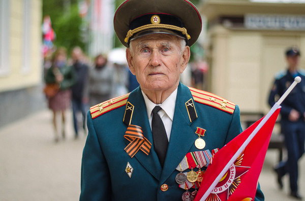 Veterans of the Great Victory Parade in Voronezh - My, Victory parade, May 9, Veterans, Victory, 1945, Voronezh, The Great Patriotic War, Feat, Longpost, May 9 - Victory Day