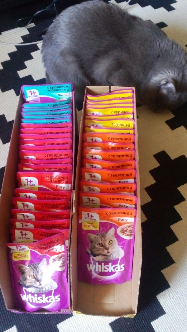 Where to put Whiskas cat food. - My, Animal feed, cat, Novosibirsk, Sale