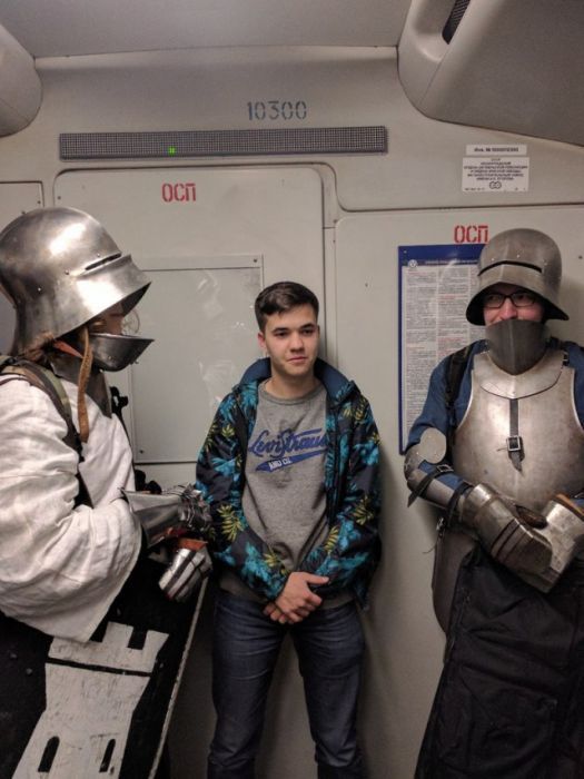 Strange passengers of the Russian metro - , Metro, Longpost