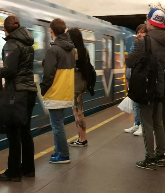 Strange passengers of the Russian metro - , Metro, Longpost